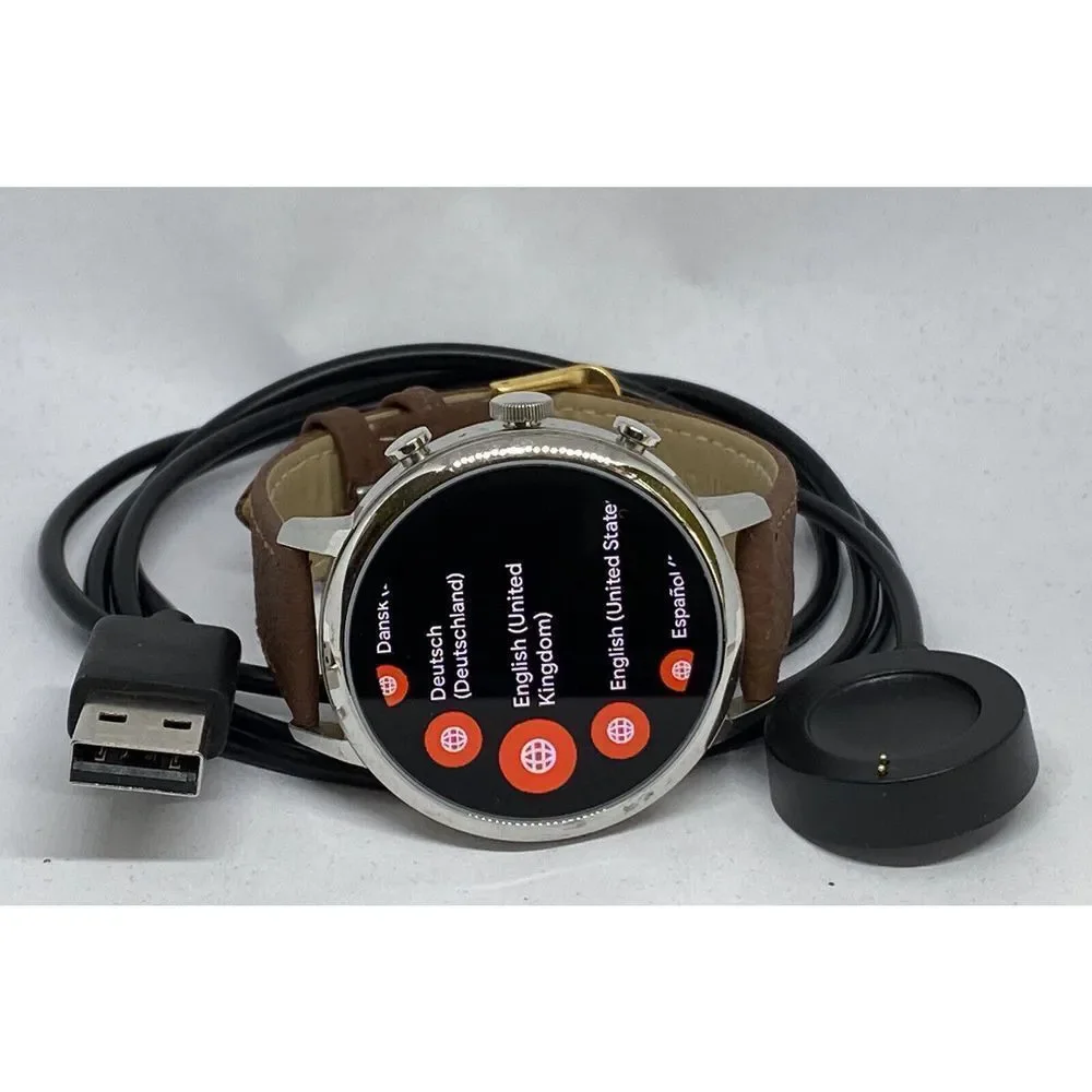 Fossil Gen 4 Authentic Digital Dial Smart Watch Custom Band FTW6017 LT314